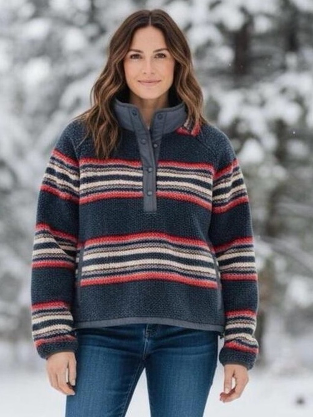 Faherty Fireside Fleece pullover